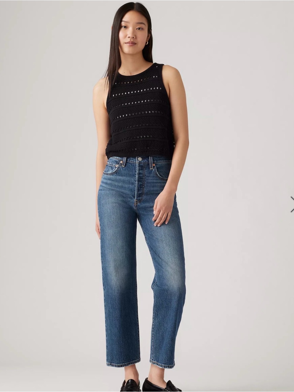 Levi's Ribcage Straight Ankle Jeans